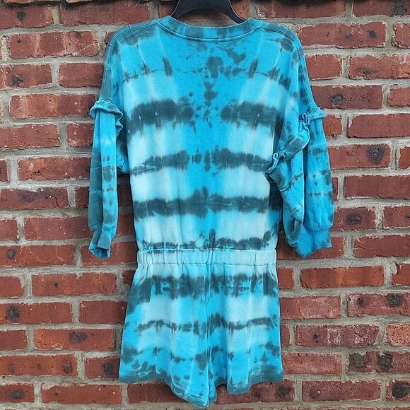 Something Navy Tie-Dye Romper - Picture 8 of 8